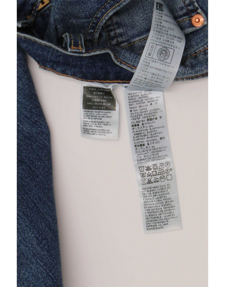 Levi's Herren 502 Tapered Jeans W29 L32 Blaue Baumwolle