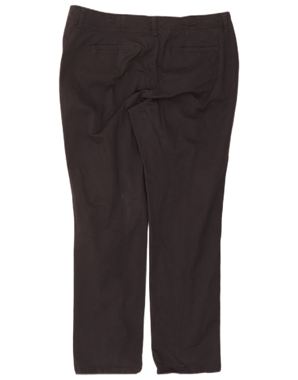 Lee Damen gerade Freizeithose, US 16, 2XL, W38, L30, graue Baumwolle