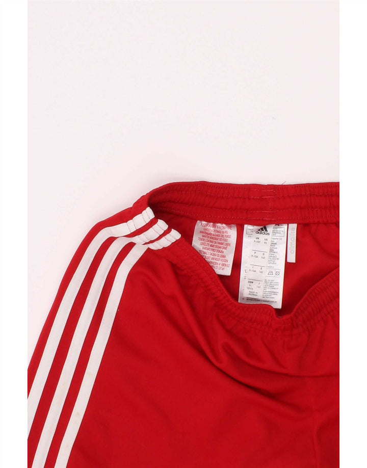 Adidas Jungen Climalite Sport Shorts 9–10 Jahre rotes Polyester