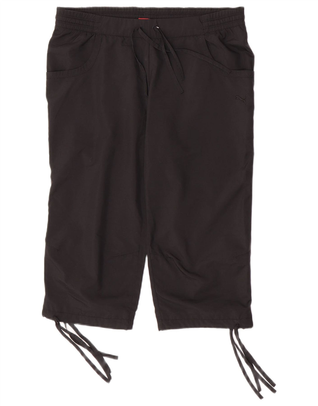Puma Damen Bermuda Sport Shorts UK 12 Medium Schwarz