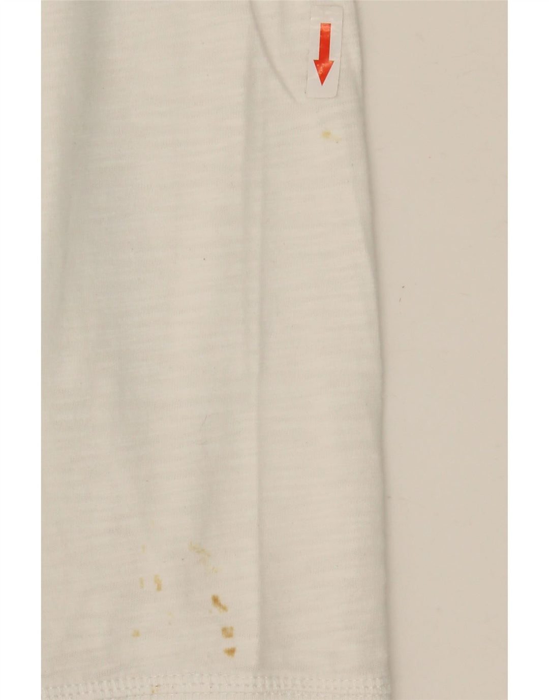 Tommy Hilfiger Herren-Top, langärmelig, XL, weiße Baumwolle