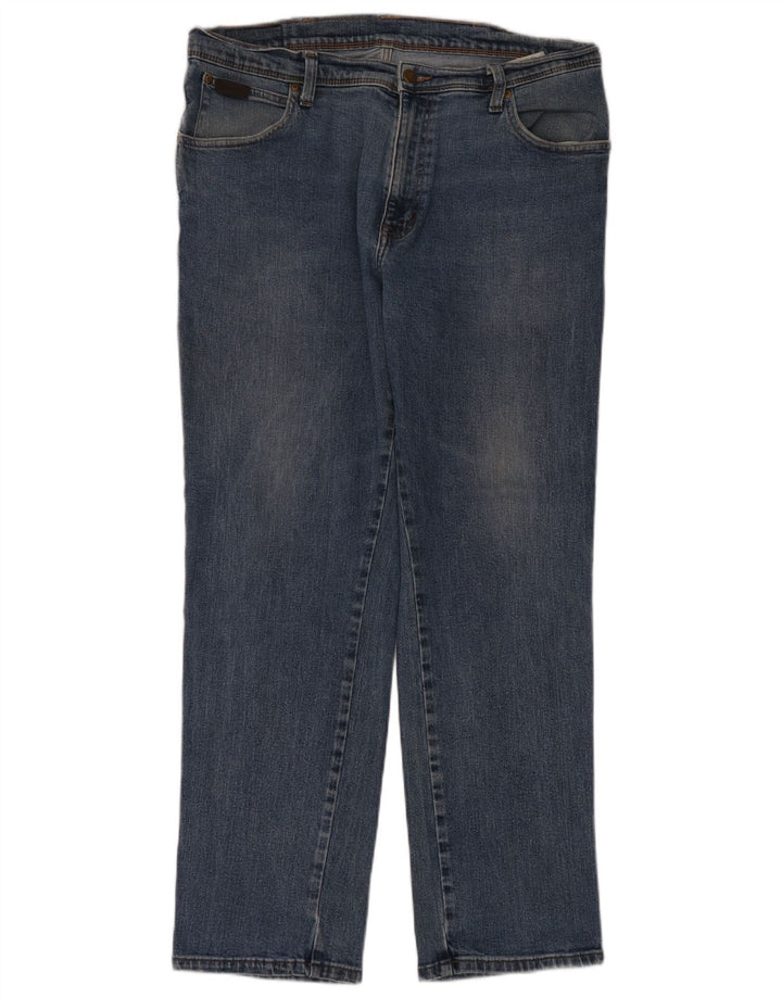 Wrangler Herren-Jeans mit normaler Passform, gerade Passform, W38, L32, Blau, Baumwolle