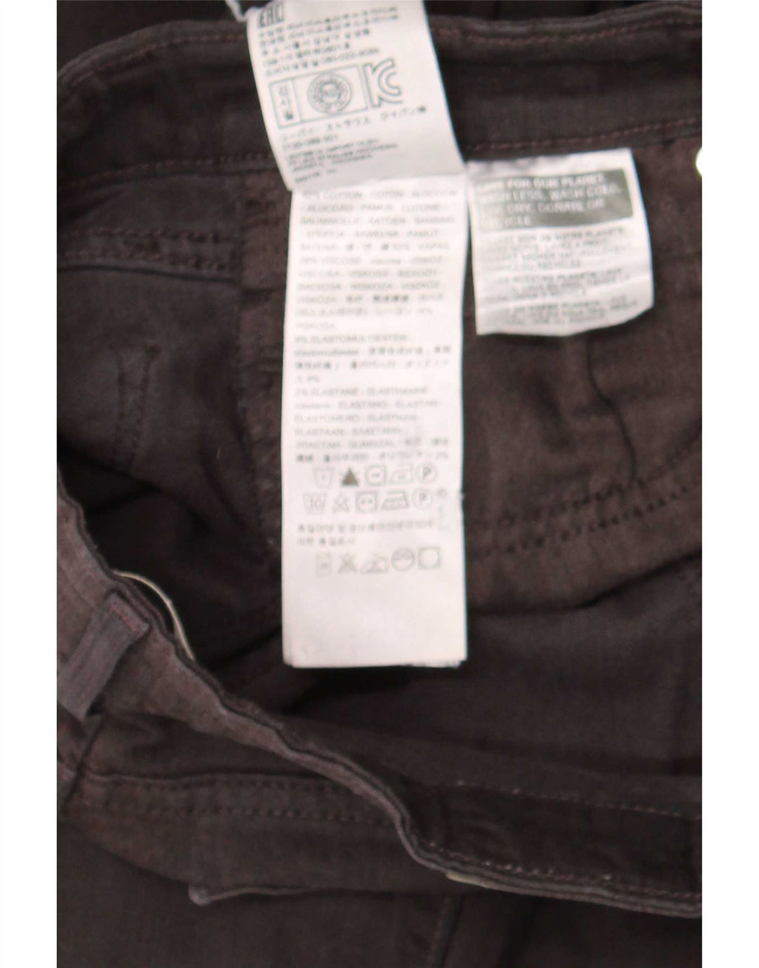 Levi's Damen 712 Slim Jeans W26 L30 Schwarze Baumwolle