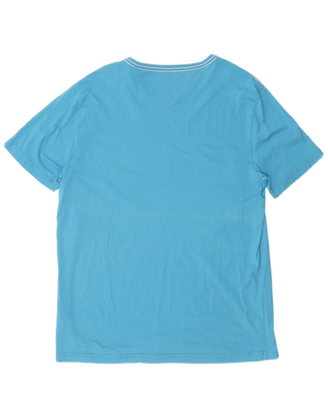 Tommy Hilfiger Herren Grafik T-Shirt Top 2XL Blau Baumwolle