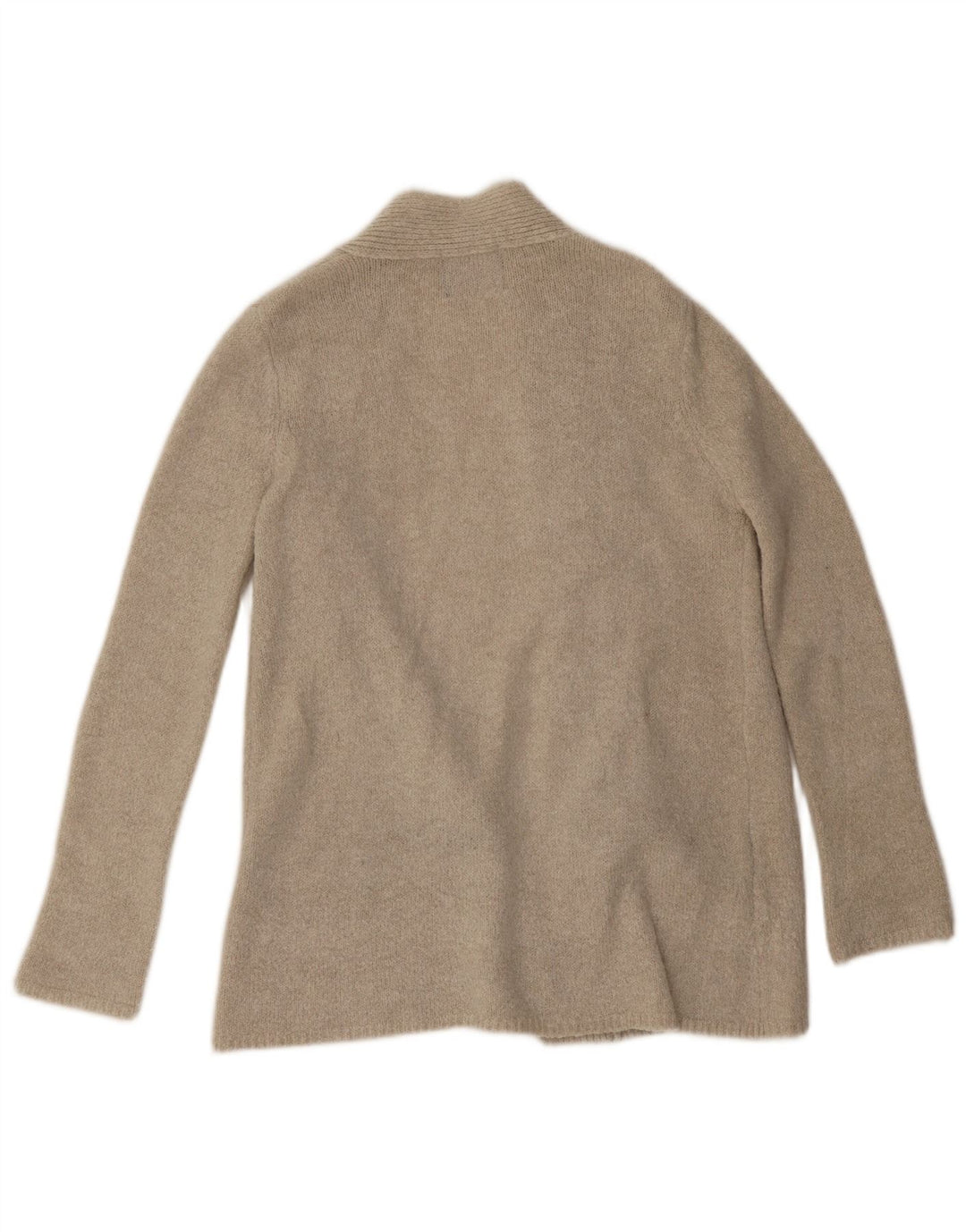 Offener Cardigan-Pullover für Damen von Zara, Gr. 10, Größe S, Beige