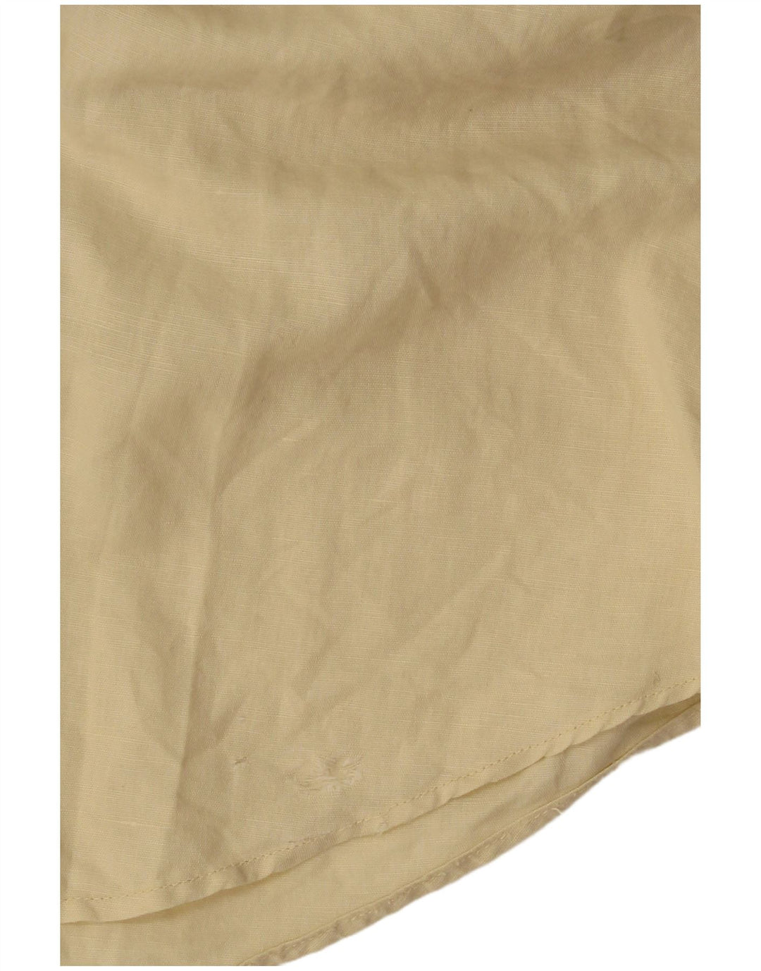 Trussardi Jeans Herrenhemd Großes gelbes Leinen