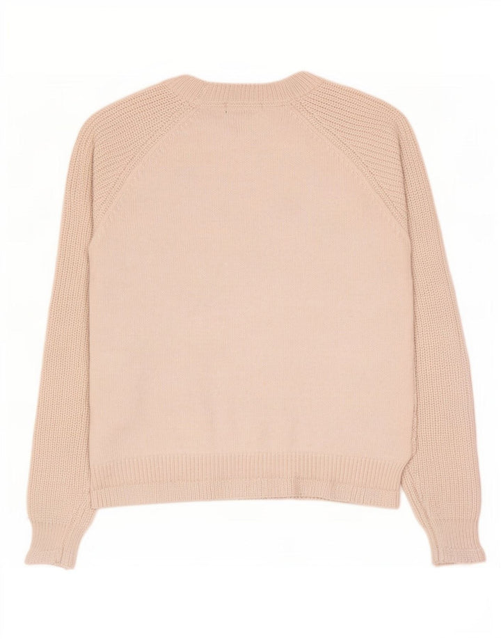 Marks & Spencer Damen-Pullover mit U-Boot-Ausschnitt, Gr. 14, Mittel, gebrochenes Weiß