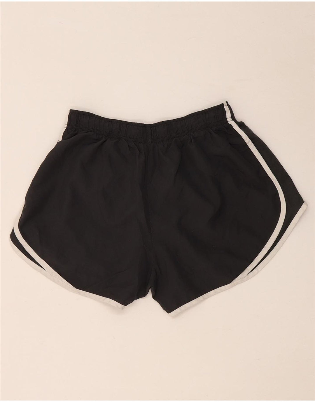 NIKE Damen Dri Fit Sport Shorts UK 12 Mittelgraues Polyester