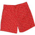 CHAPS Womens Chino Shorts US 10 Large W32  Red Floral Cotton Vintage Chaps and Second-Hand Chaps from Messina Hembry 