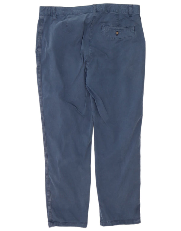 Marks & Spencer Damen Chinohose UK 16 Large W36 L28 Marineblau