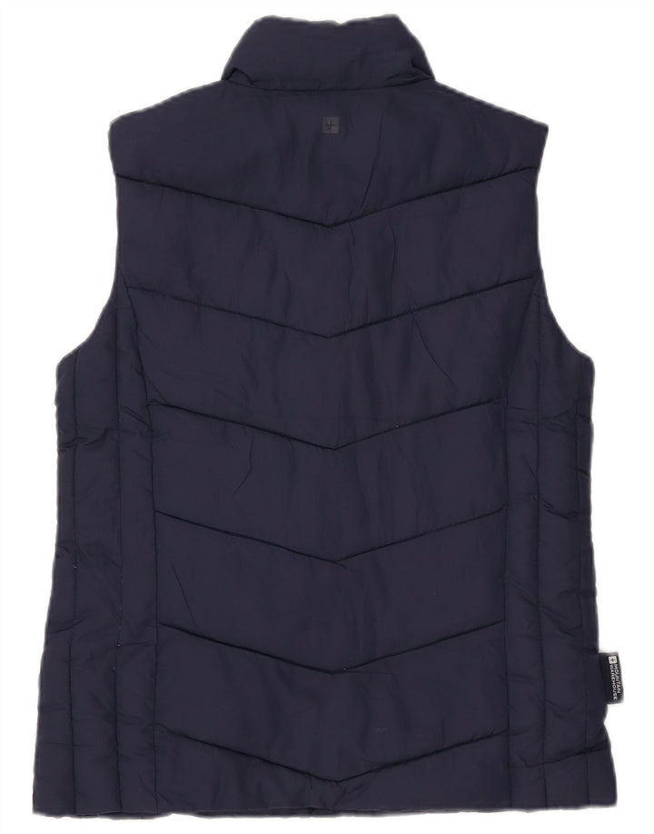 Gefütterte Damenweste von Mountain Warehouse, UK 10, Größe S, Marineblau, Polyester