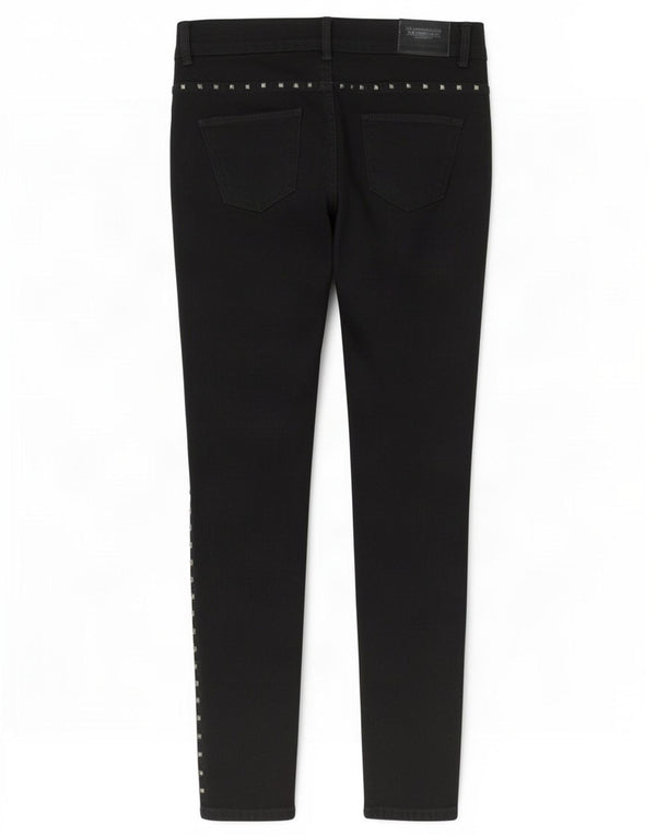Zara Damen Trafaluc Skinny Freizeithose EU 36 XS W26 L31 Schwarz
