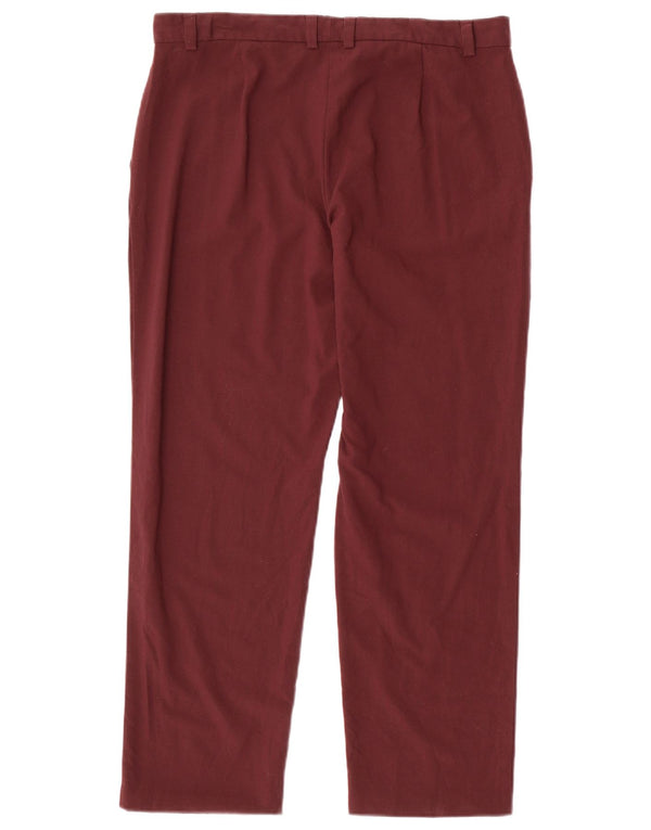MARKS & SPENCER Gerade Freizeithose für Damen, UK 14, Größe L W34 L27, Braun