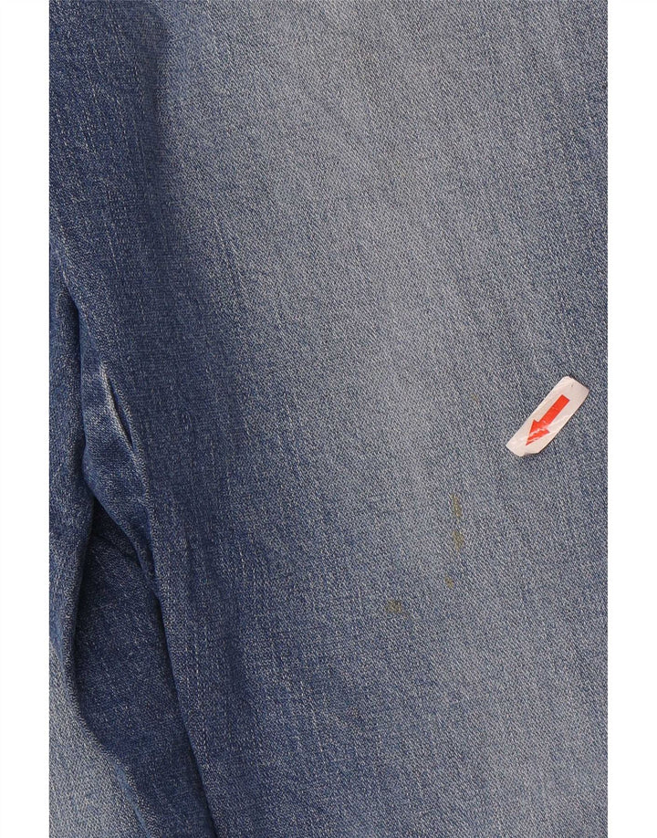 Wrangler Herren Texas Slim Jeans W36 L32 Blaue Baumwolle