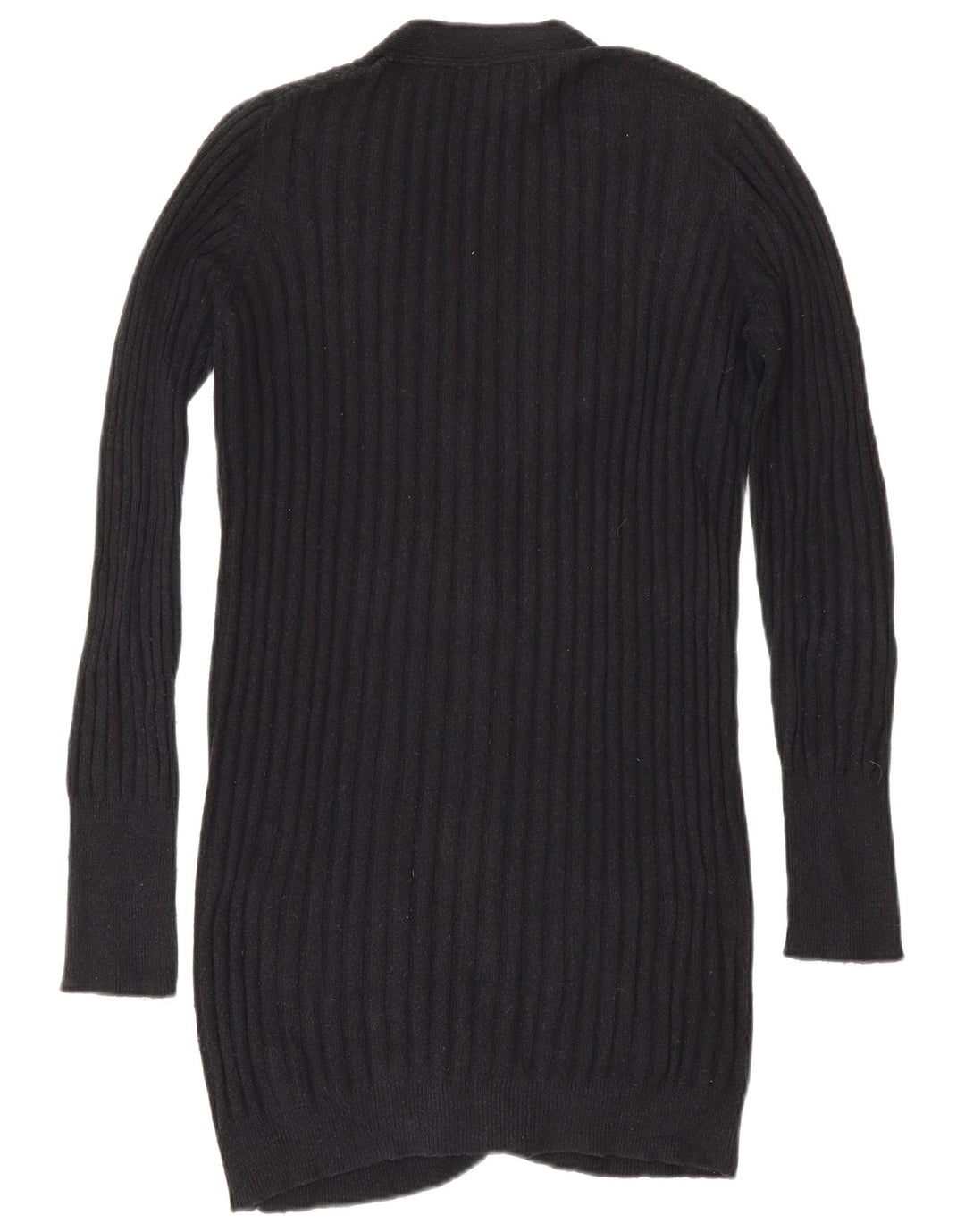 Zara Damen Strickjacke UK 12 Medium Schwarz