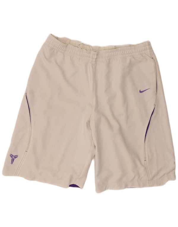Nike Herren Dri Fit Sport Shorts XL Weiß Polyester