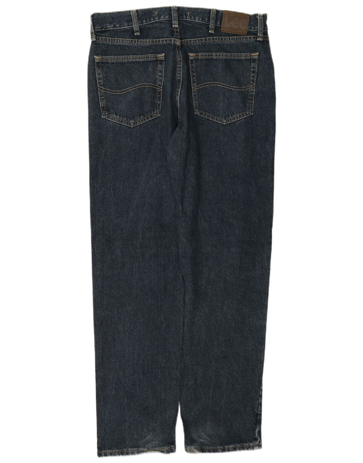 Lee Herren-Jeans mit normaler Passform, gerade Passform, W34, L32, Blau, Baumwolle