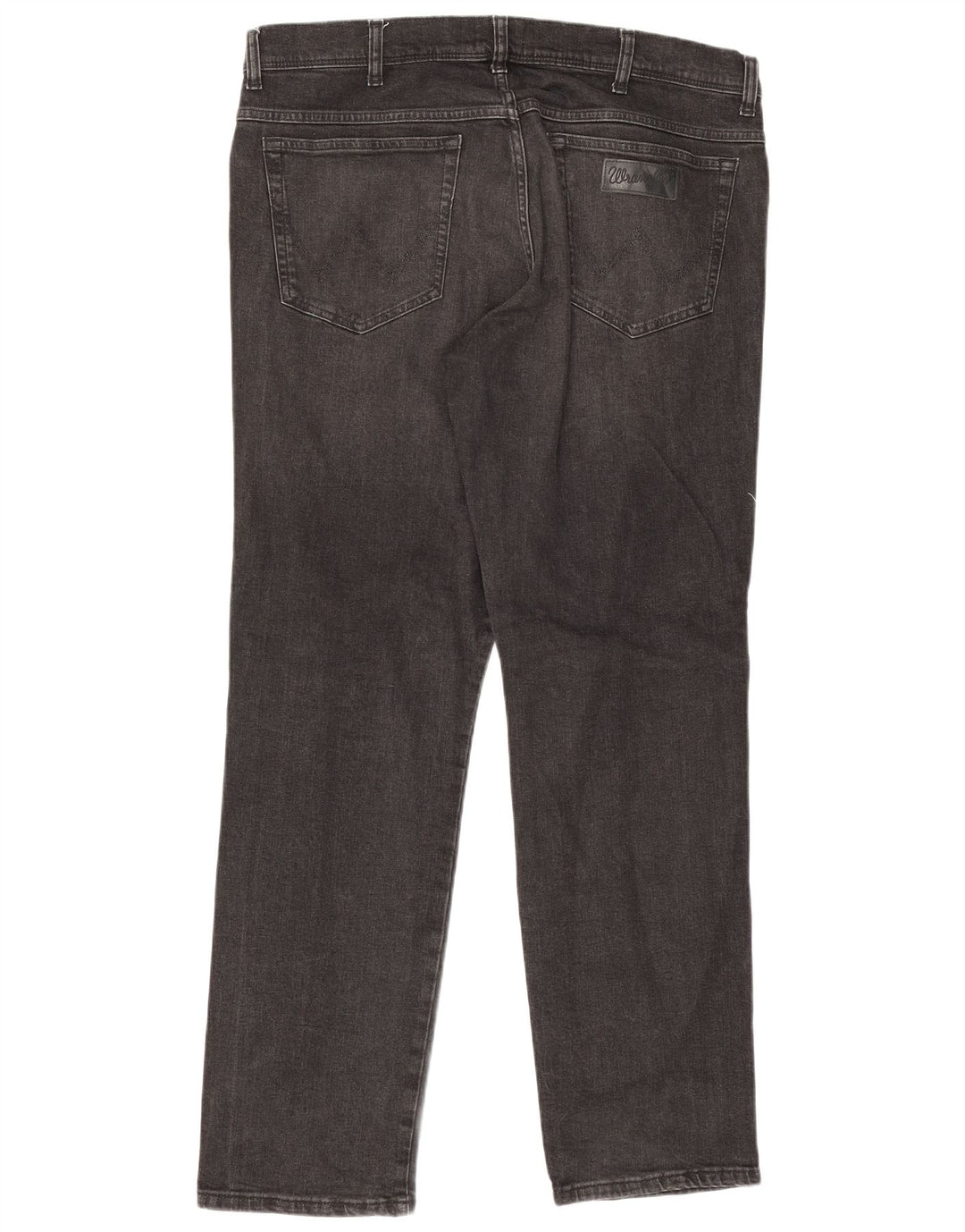 Wrangler Herren Texas Slim Jeans W38 L34 Graue Baumwolle