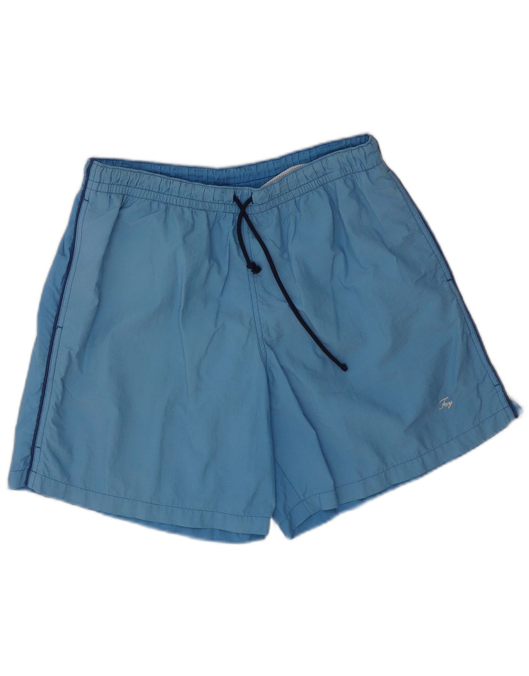Fay Herren-Badeshorts, groß, blau, Polyamid