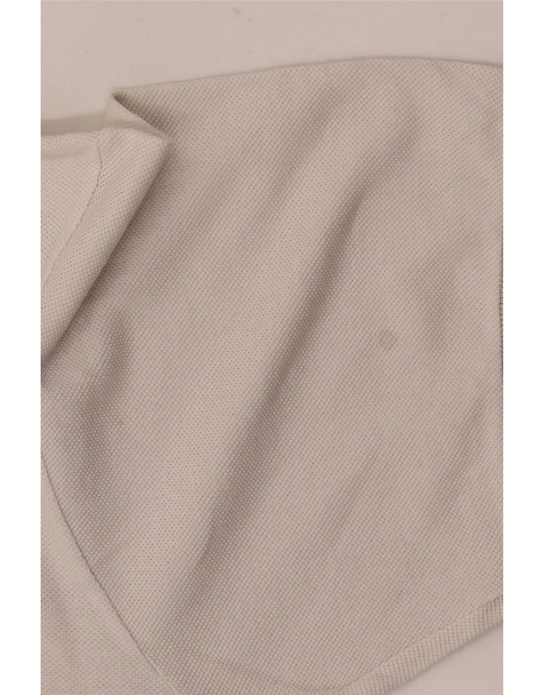 Lacoste Herren-Poloshirt, Größe 4, mittelweiße Baumwolle