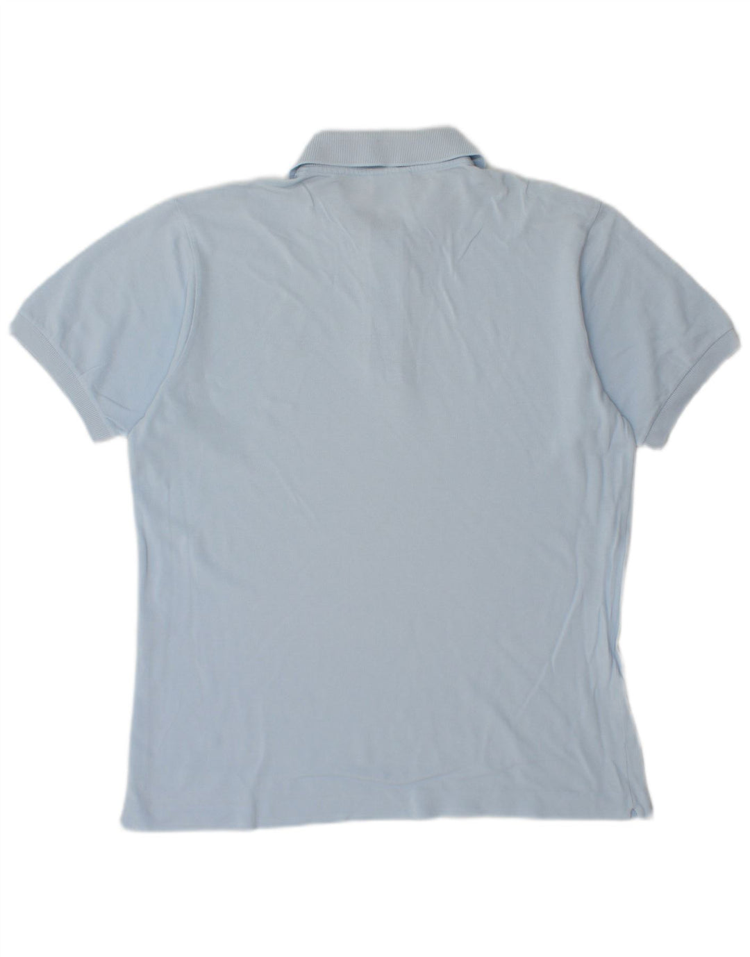 Lacoste Herren-Poloshirt, Größe 3, klein, blaue Baumwolle
