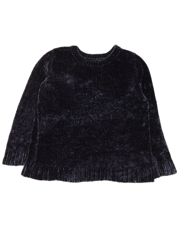 ORVIS Damen-Pullover mit Rundhalsausschnitt, UK 16, Größe L, Marineblau, Polyester