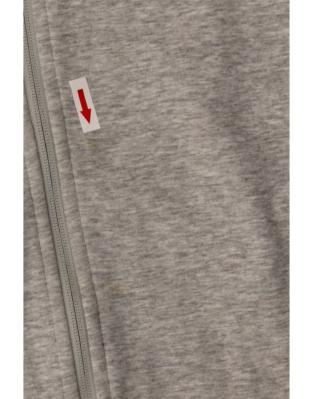 Puma Herren-Kapuzenpullover mit Reißverschluss, XL, graue Baumwolle