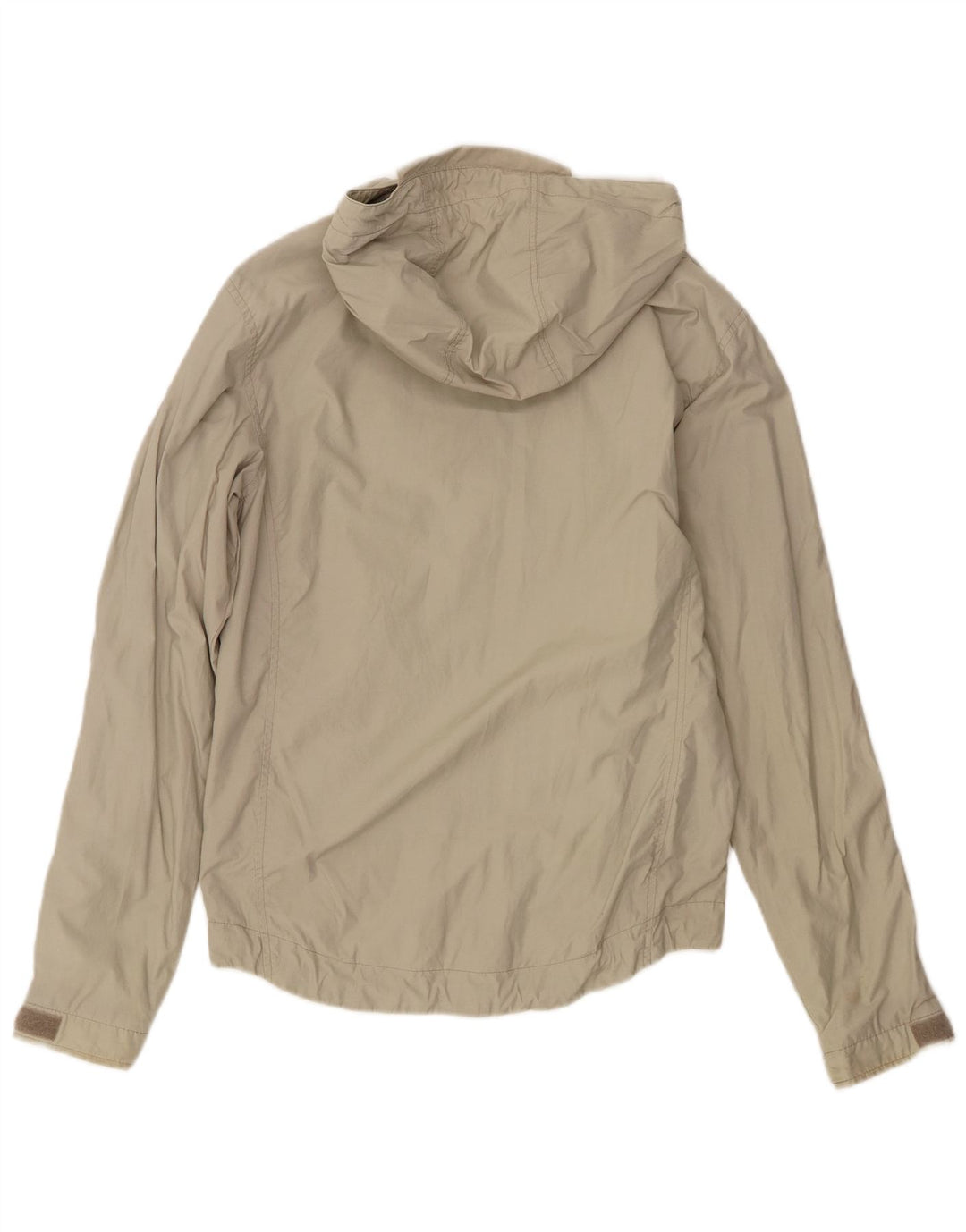 Lyle & Scott Herren-Regenjacke mit Kapuze, UK 36, Small, Beige, Nylon
