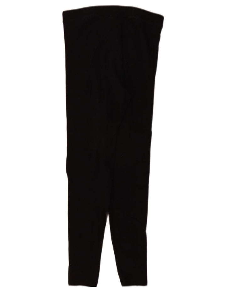 Marks & Spencer Damen Leggings UK 8 Small Schwarz Baumwolle