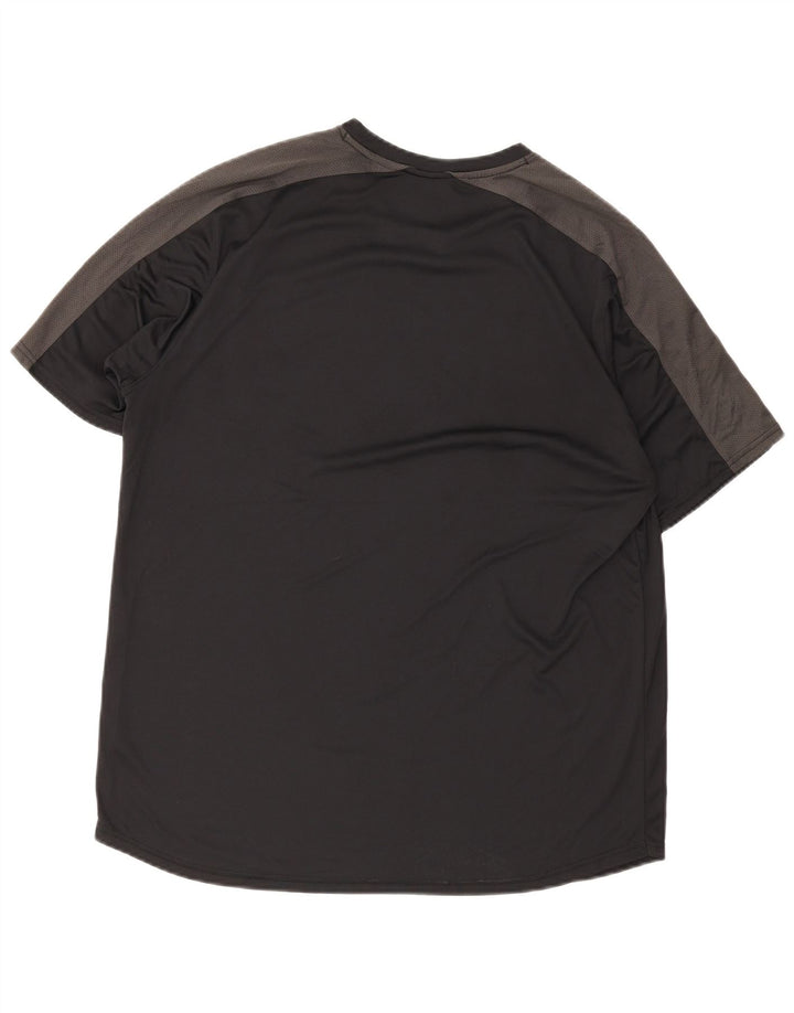 Under Armour Herren Tailliertes T-Shirt Top 2XL Schwarz