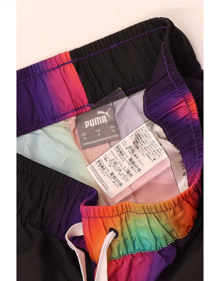 Puma Herren-Trainingshose mit Grafik, mittelgroß, mehrfarbig, Batik-Polyester