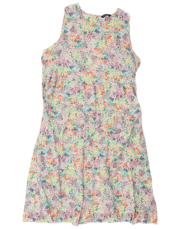 Marks & Spencer Damen Basic-Kleid UK 24 4XL Mehrfarbig geblümt