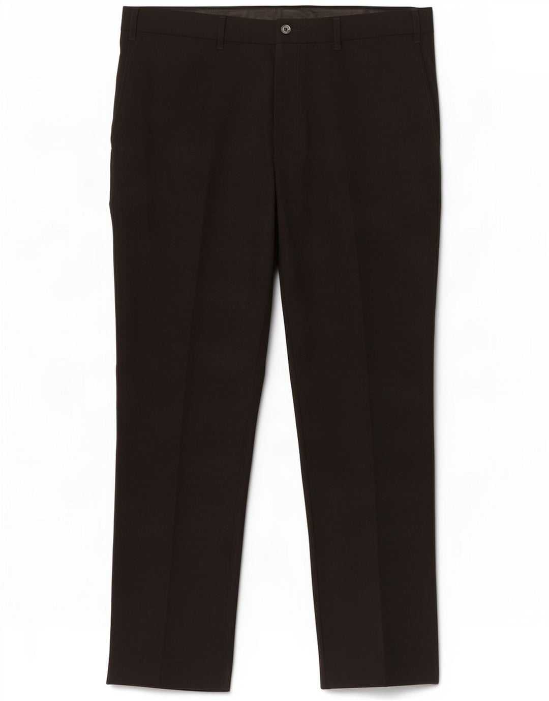 Marks & Spencer Herren Slim Casual Hose W38 L29 Schwarz Polyester