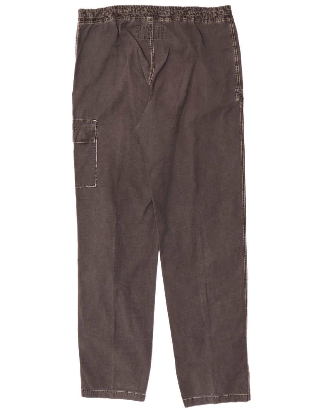 Murphy & Nye Gerade Herren-Cargohose W36 L35 Graue Baumwolle