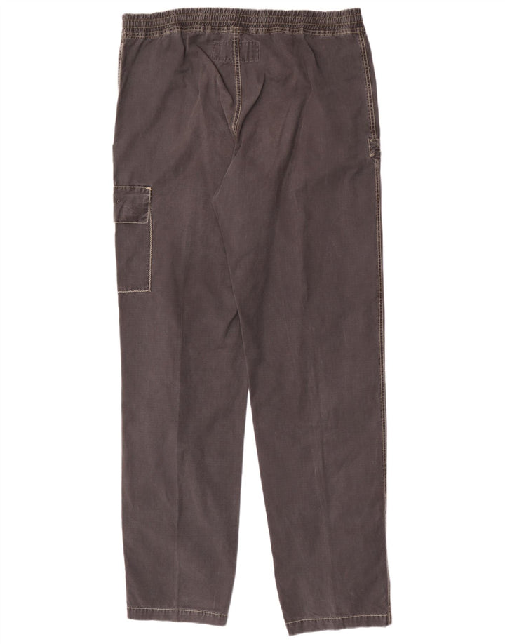Murphy & Nye Gerade Herren-Cargohose W36 L35 Graue Baumwolle