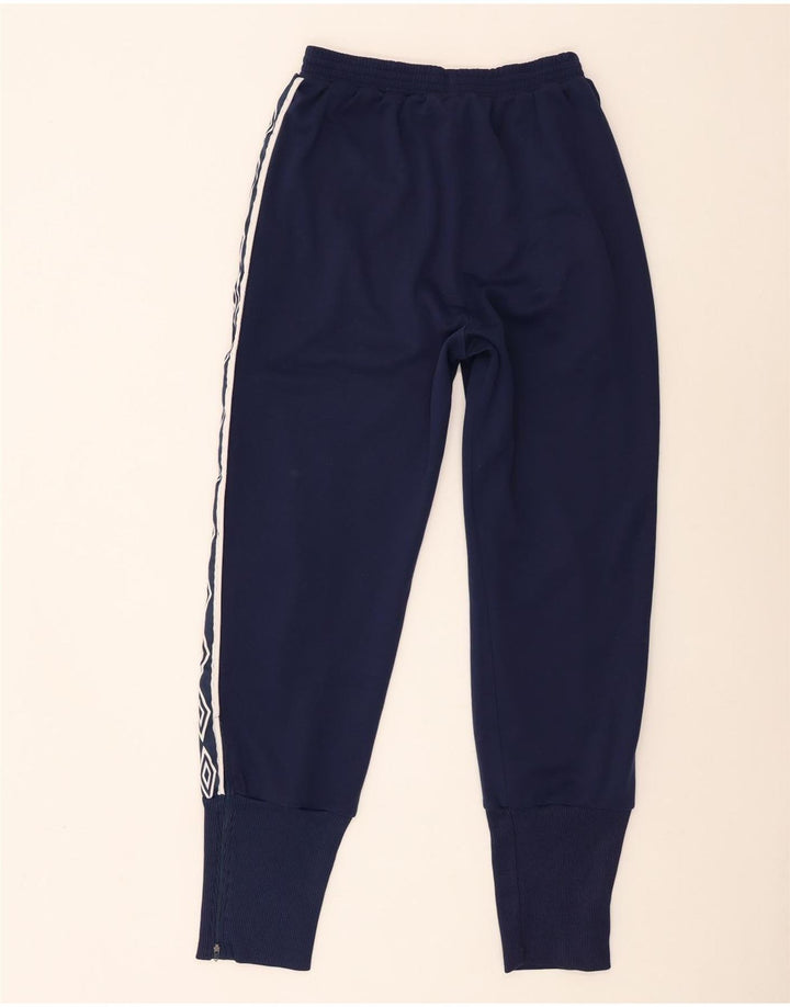 Umbro Herren-Trainingsanzug mit Grafik, Jogginghose, groß, marineblau, Polyester