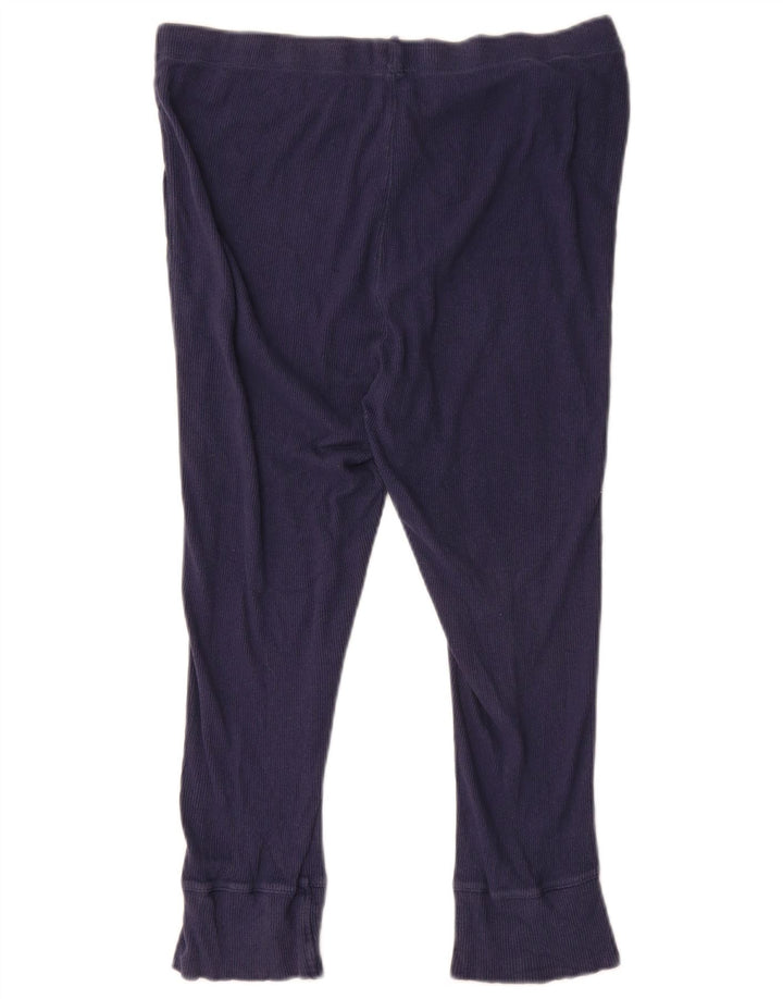 Marks & Spencer Capri-Leggings für Damen, Größe M, Marineblau, Baumwolle, UK 14