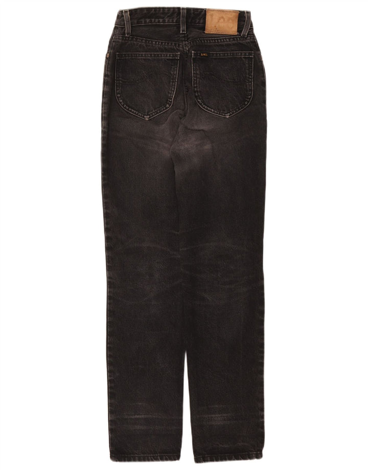 Lee Damen Oklahoma Straight Jeans W29 L30 Graue Baumwolle