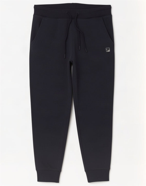 Fila Damen Trainingshose Jogger UK 14 Medium Marineblau Baumwolle