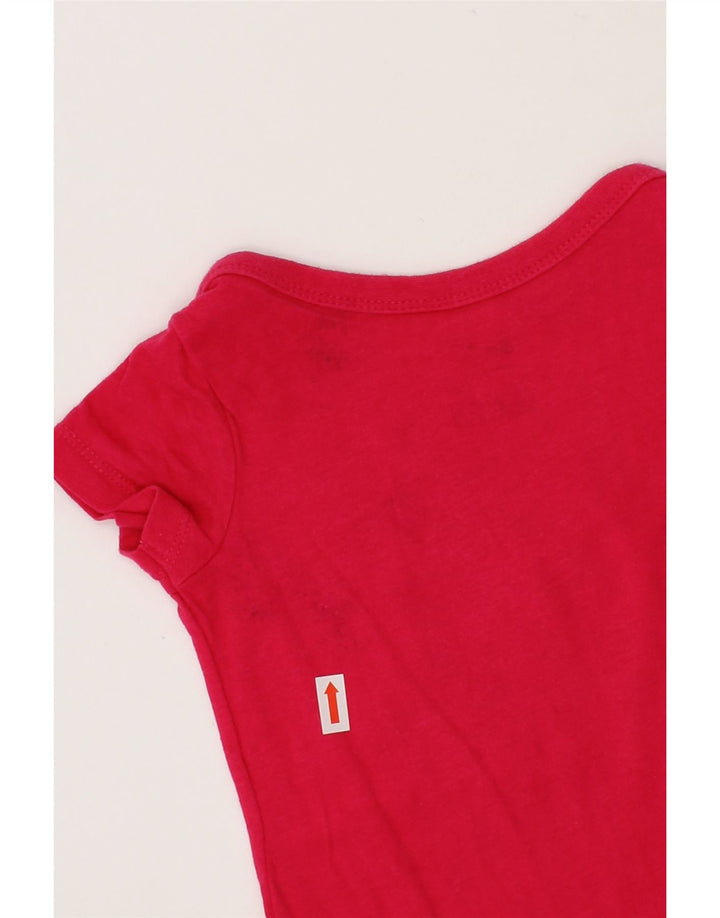 NIKE Baby Girls Graphic Bodysuit 3-6 Months Pink Vintage Nike and Second-Hand Nike from Messina Hembry 
