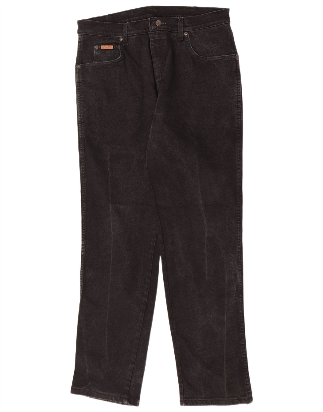 Wrangler Herren Tapered Jeans W32 L32 Schwarz