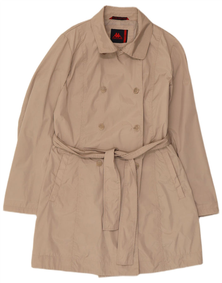 Kappa Damen Trenchcoat UK 18 XL Beige Polyester