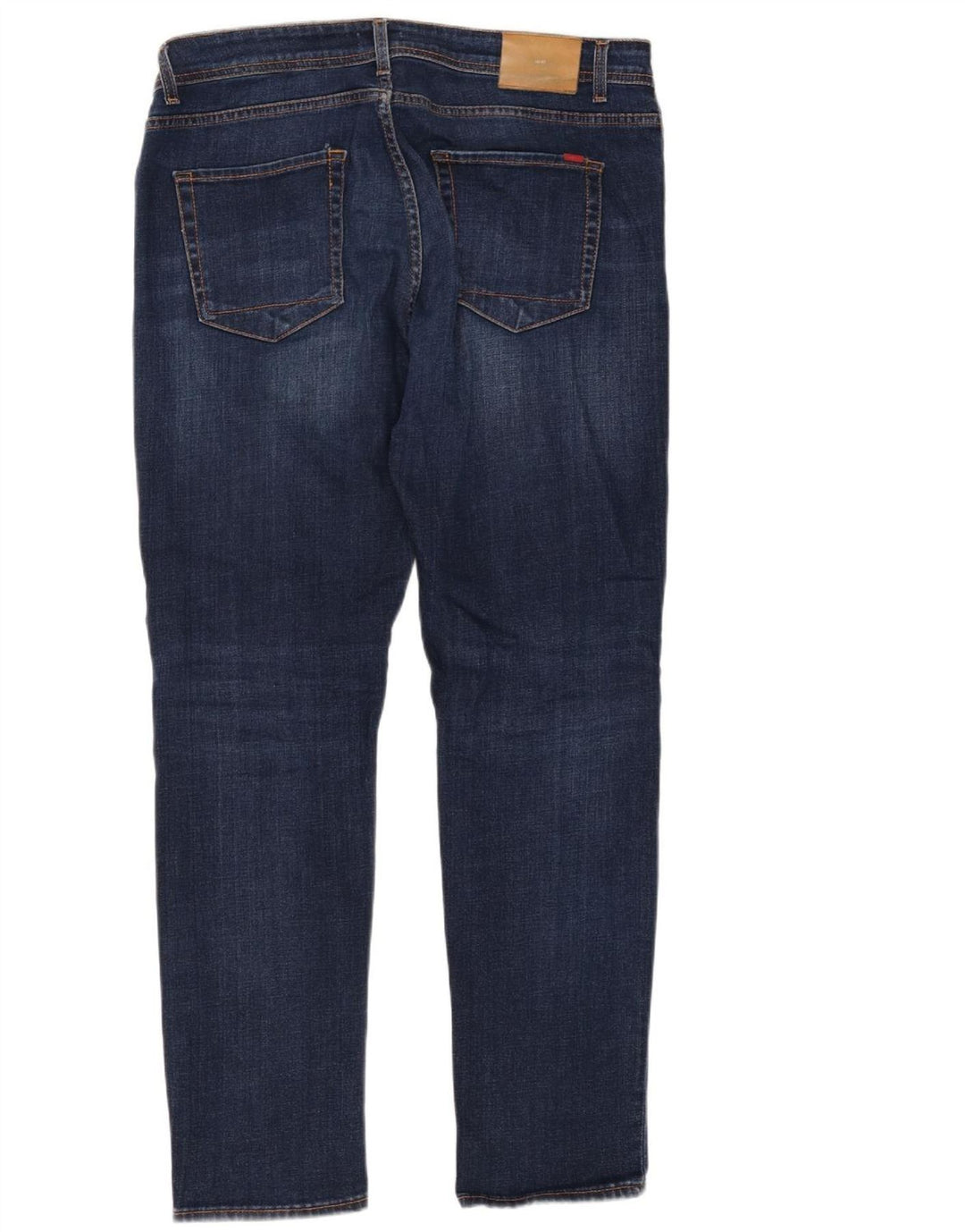 LIU JO Herren Regular Fit Straight Jeans W38 L32 Blaue Baumwolle