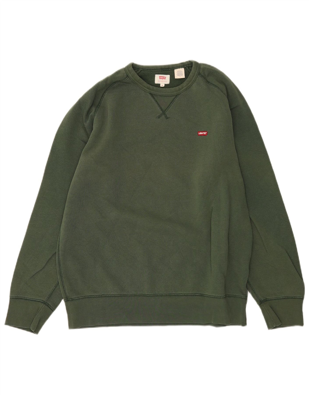 Levi's Herren-Sweatshirt-Pullover Mittelgrün