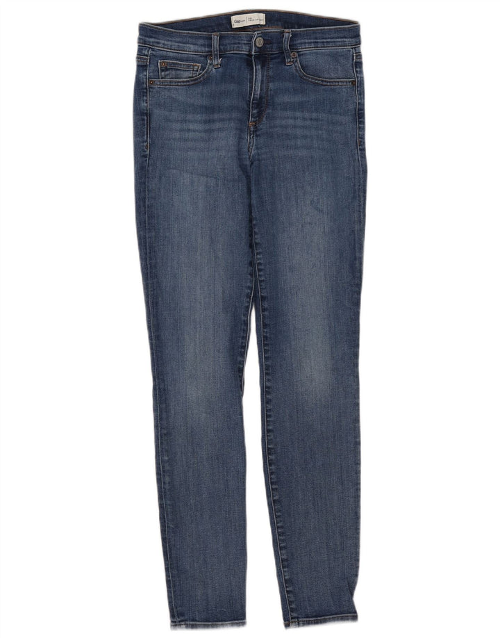 Gap Damen Skinny Jeans W28 L30 Blaue Baumwolle