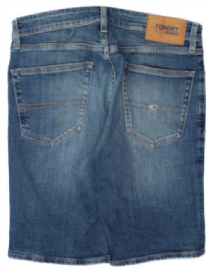 Tommy Hilfiger Herren Denim Shorts W29 Small Blau Baumwolle