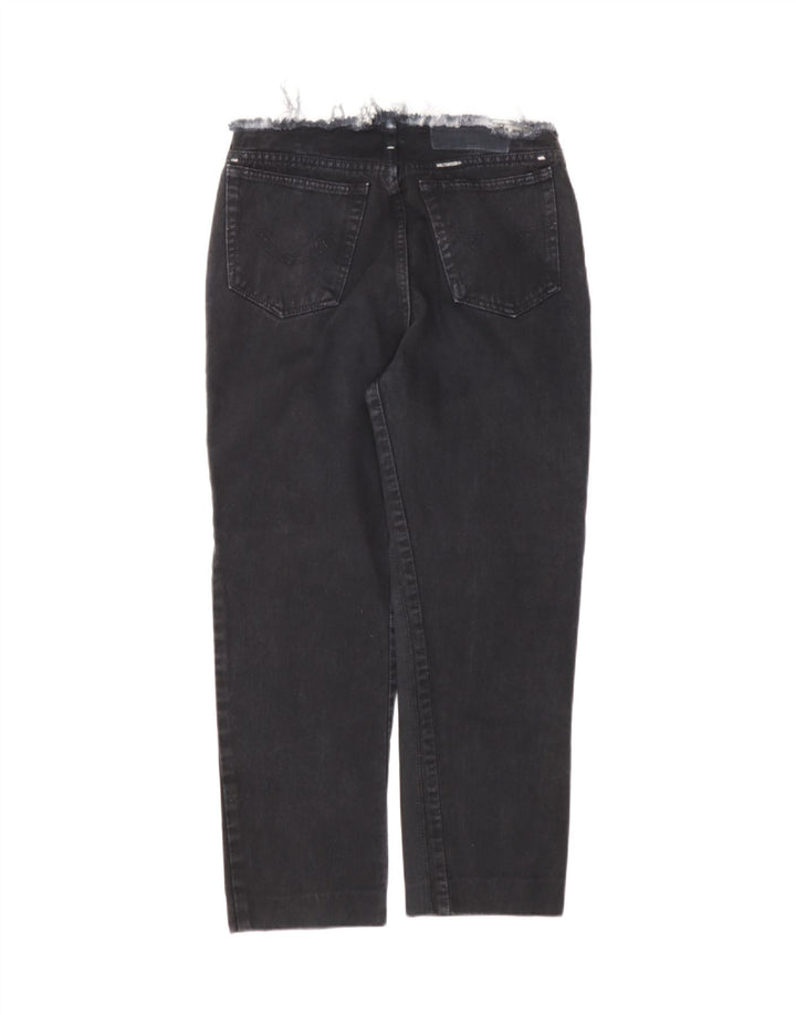 VINTAGE Womens Capri Jeans W30 L24 Black Vintage Vintage and Second-Hand Vintage from Messina Hembry 