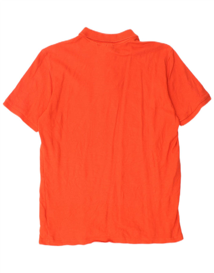 Fila Herren Poloshirt Mittelorange Baumwolle