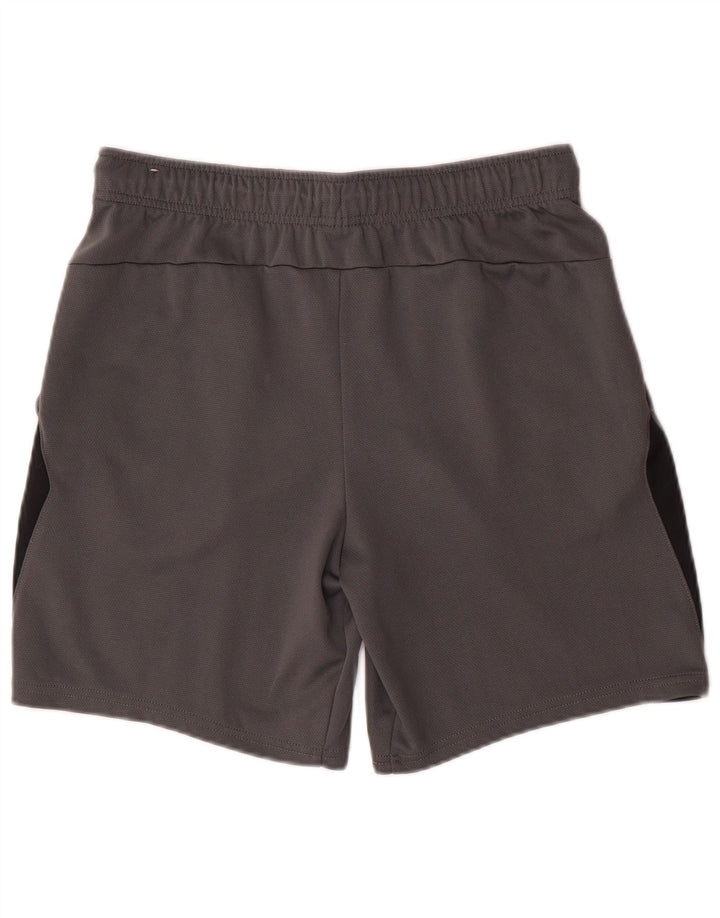 Nike Herren Dri Fit Sportshorts Mittelgraues Colourblock-Polyester