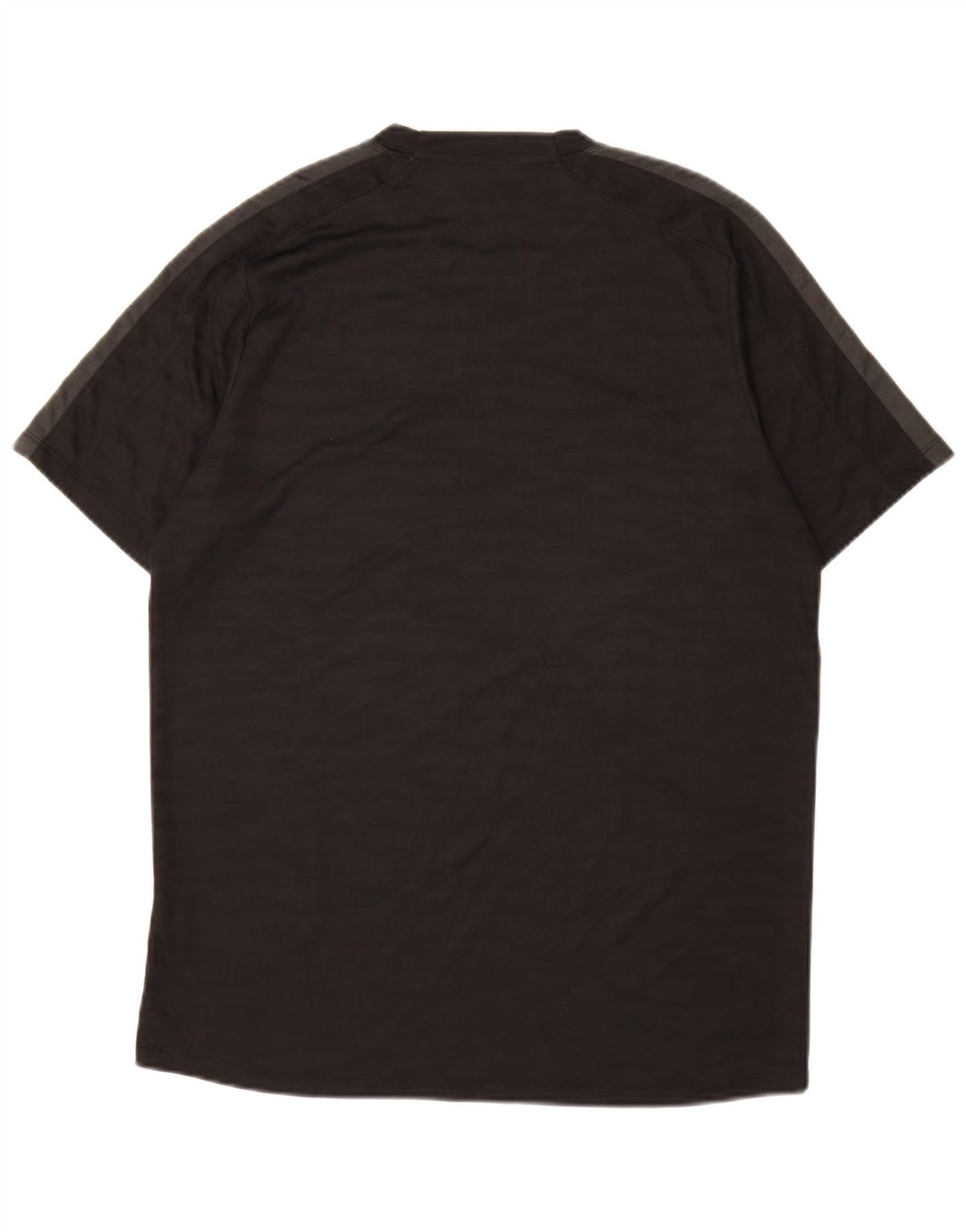 Nike Herren Dri Fit T-Shirt Top Large Schwarz Polyester